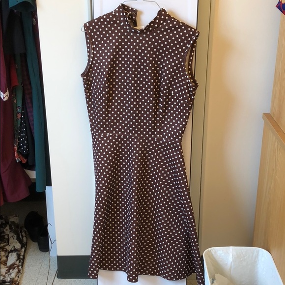 True vintage 60s polka dot dress - Picture 1 of 3
